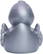 Classic badeend - Silver