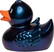 Classic badeend - Metallic/blue