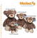 Pluche beer Bodo - Beige