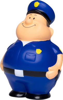 Agent de police anti-stress - Bleu