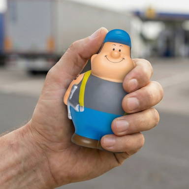 Stress-LKW-Fahrer - Mehrfarbig
