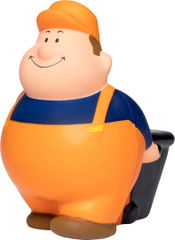 Homme de ménage stressé