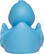UV magic badeend - Light blue
