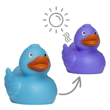 UV magic badeend - Light blue