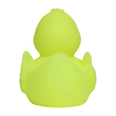 Glow in the dark badeend - Yellow/orange