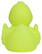 Glow in the dark badeend - Yellow/orange