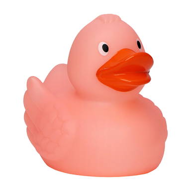 Glow in the dark badeend - Rose