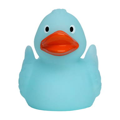 Glow in the dark badeend - Blue