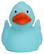 Glow in the dark badeend - Blue