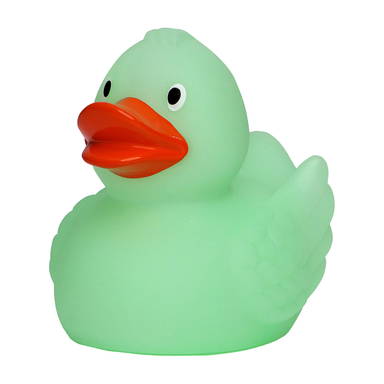 Glow in the dark badeend - Green