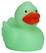 Glow in the dark badeend - Green