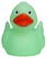 Glow in the dark badeend - Green