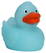 Glow in the dark badeend - Blue