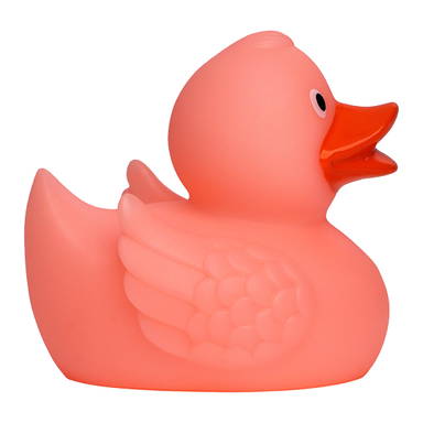 Glow in the dark badeend - Rose