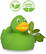 Natuur rubberen badeend - Green