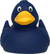 Natuur rubberen badeend - Blue