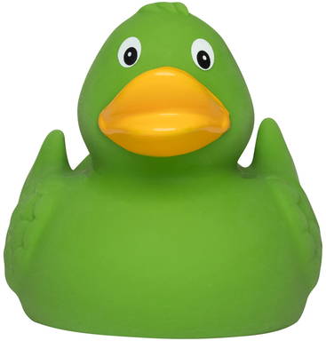 Natuur rubberen badeend - Green