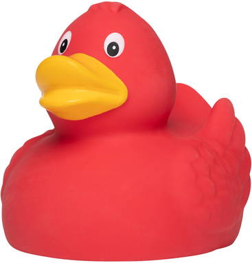 Natuur rubberen badeend - Red
