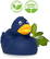 Natuur rubberen badeend - Blue