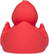 Natuur rubberen badeend - Red