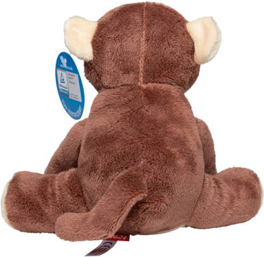 Peluche application Bjarne 20 cm - Brun clair