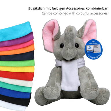 Plüschelefant Linus 18 cm - Grau