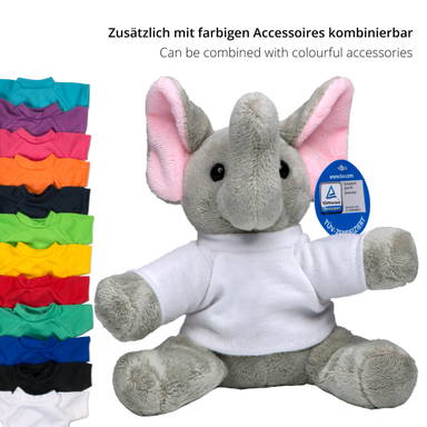 Plüschelefant Linus 18 cm - Grau