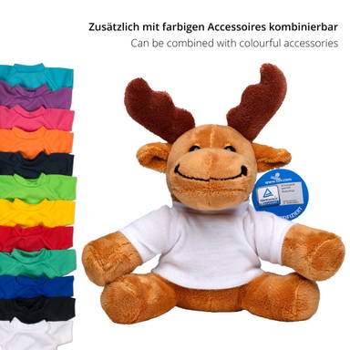 Élan en peluche Emil 18 cm - Brun