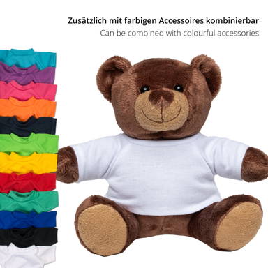 Plush bear Siggi - Dark brown