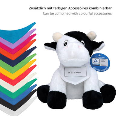 Kuscheltier Kuh Clara 17 cm - Schwarz/weiß