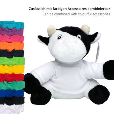 Kuscheltier Kuh Clara 17 cm - Schwarz/weiß