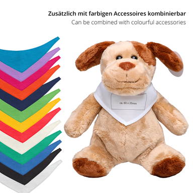 Plüschhund Helge 20 cm - Braun