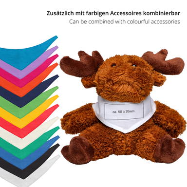 Élan en peluche Caro 15 cm - Brun