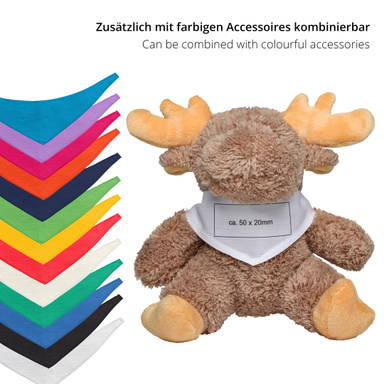 Élan en peluche Caro 15 cm - Beige