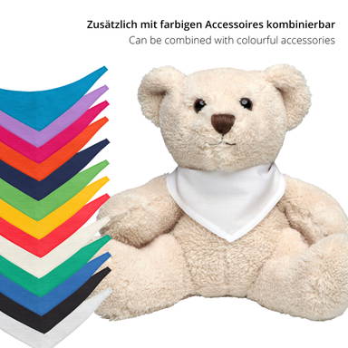 Ours en peluche Monika 20 cm - Crème