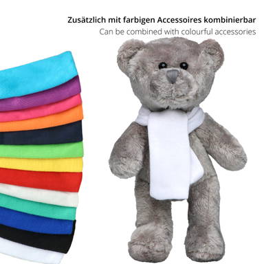 Plush bear Ben 14 cm - Gray