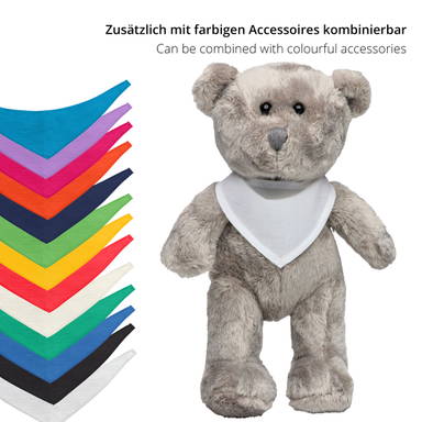 Plush bear Ben 14 cm - Gray