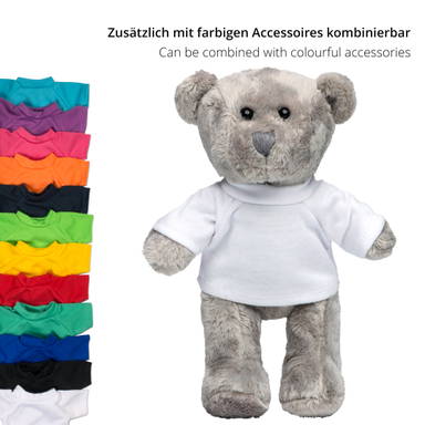 Plush bear Ben 14 cm - Gray