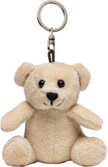 Pluche beer met sleutelhanger