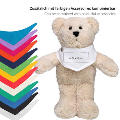 Ours en peluche Meike 21 cm - Crème