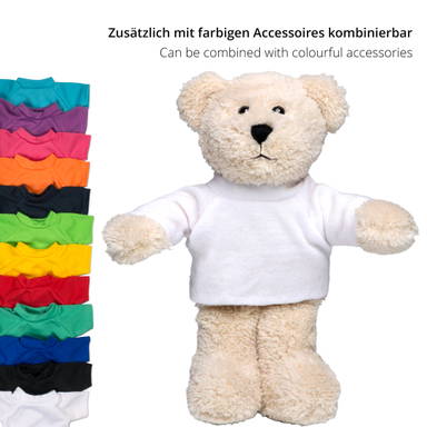 Ours en peluche Meike 21 cm - Crème