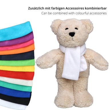 Ours en peluche Meike 21 cm - Crème