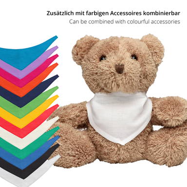 Ours en peluche Merle 15 cm - Beige