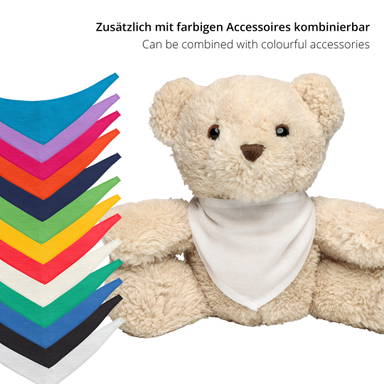 Ours en peluche Merle 15 cm - Crème