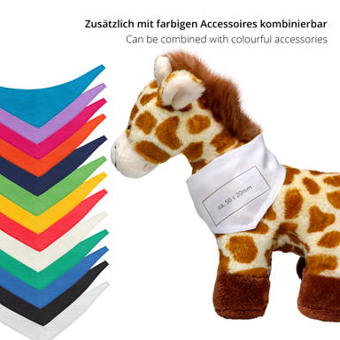 Plush giraffe Carla 18 cm - Light brown
