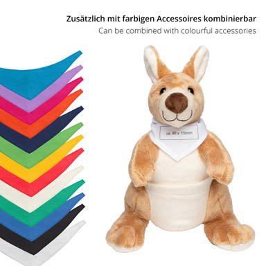 Pluche kangoeroe Horst 20 cm - Light brown