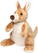 Pluche kangoeroe Horst 20 cm - Light brown