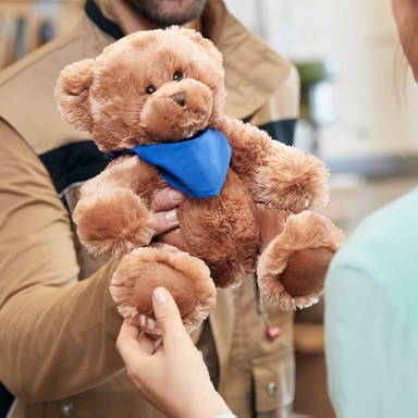 Ours en peluche Kerstin 30 cm - Brun