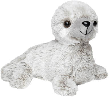Peluche phoque Selena 20 cm - Gris