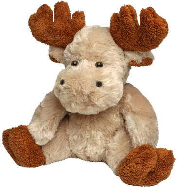 Élan en peluche Anton 30 cm - Brun clair